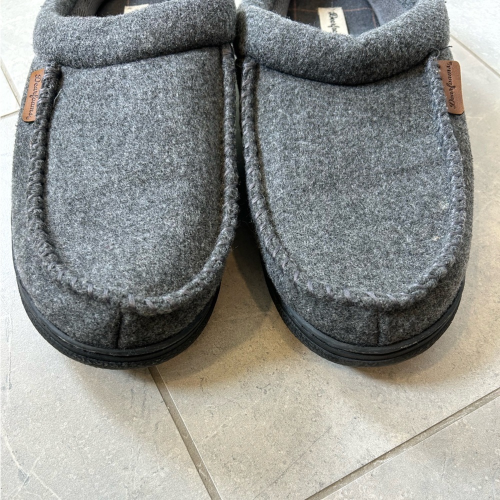 EUC Dearfoams Mens Slippers - Picture 3 of 7